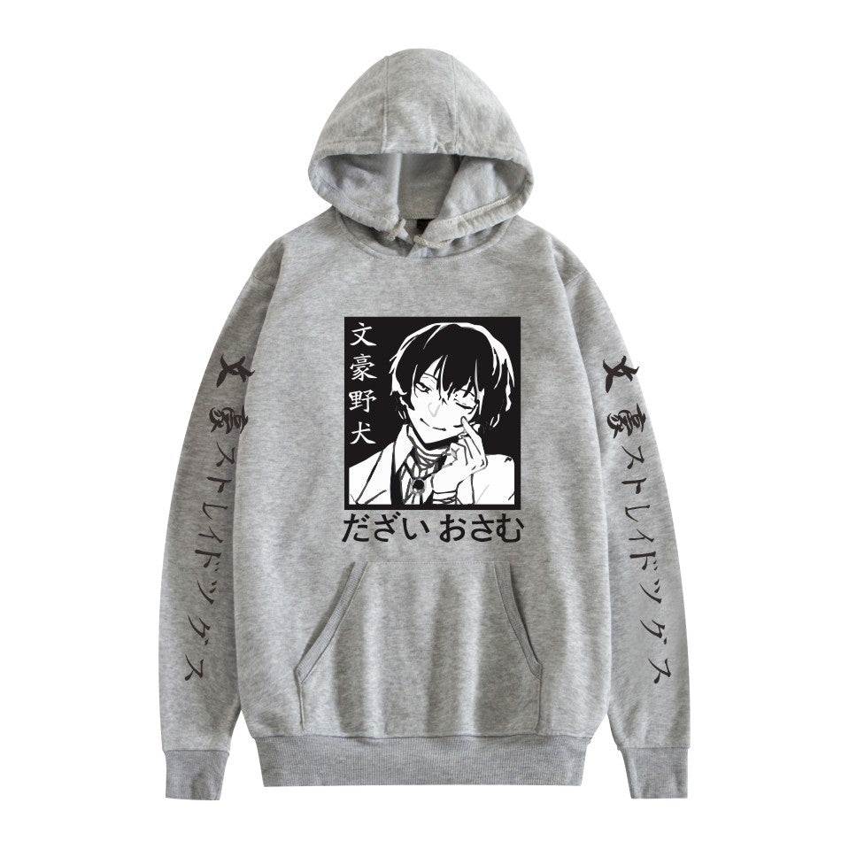 Unisex Dazai Anime Printed Hoodie