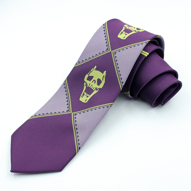 JOJO Kira Yoshikage Cosplay Tie