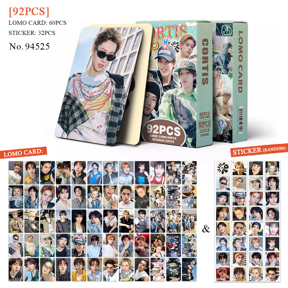 92PCS CORTIS Photocard Stickers