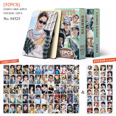 92PCS CORTIS Photocard Stickers