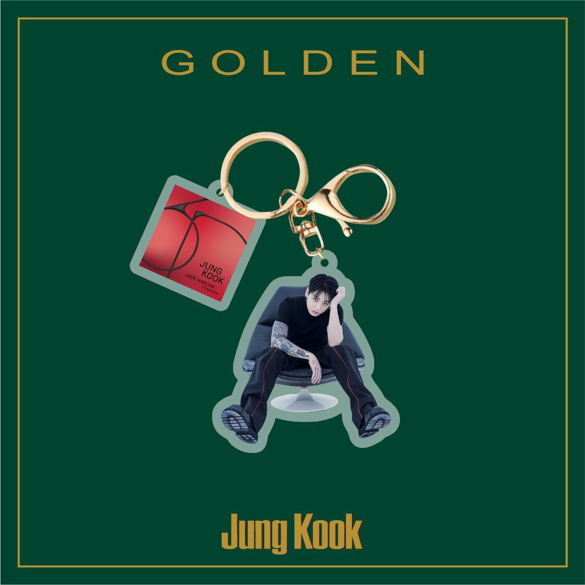JK Album Acrylic Keychain Pendant