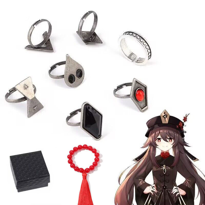 Trendy Game Ring Set COS Accessories Gift Box