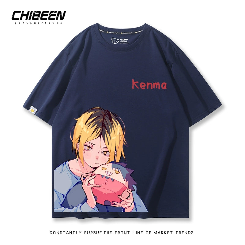 Unisex Kenma Anime Short Sleeve T-Shirt