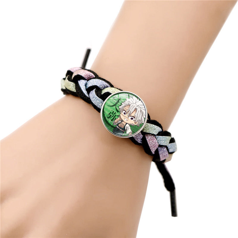 Casual Anime Woven Rope Bracelet