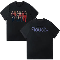 Casual Katseye Touch Graphic Print Tee