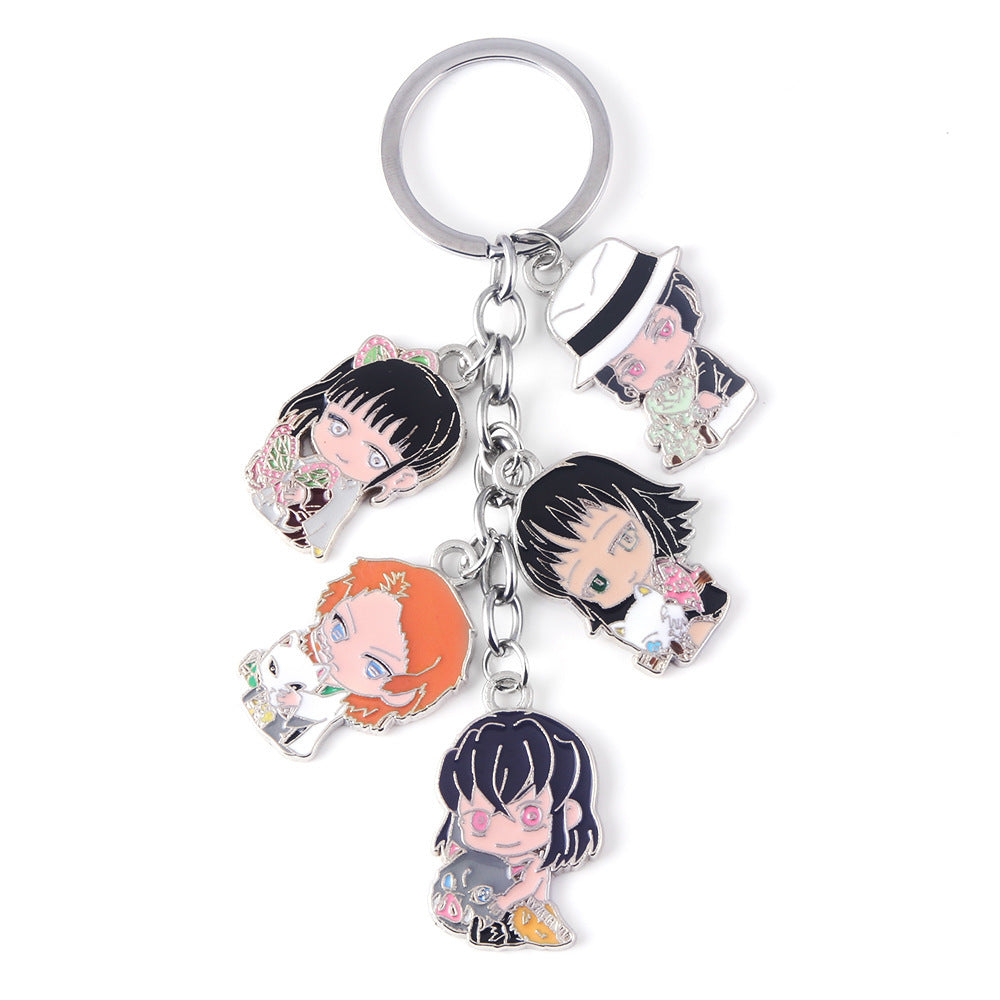 Cartoon Anime Character Keychain Pendant