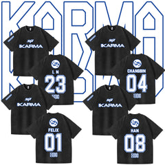 KPOP KARMA 2025 Washed T-shirt