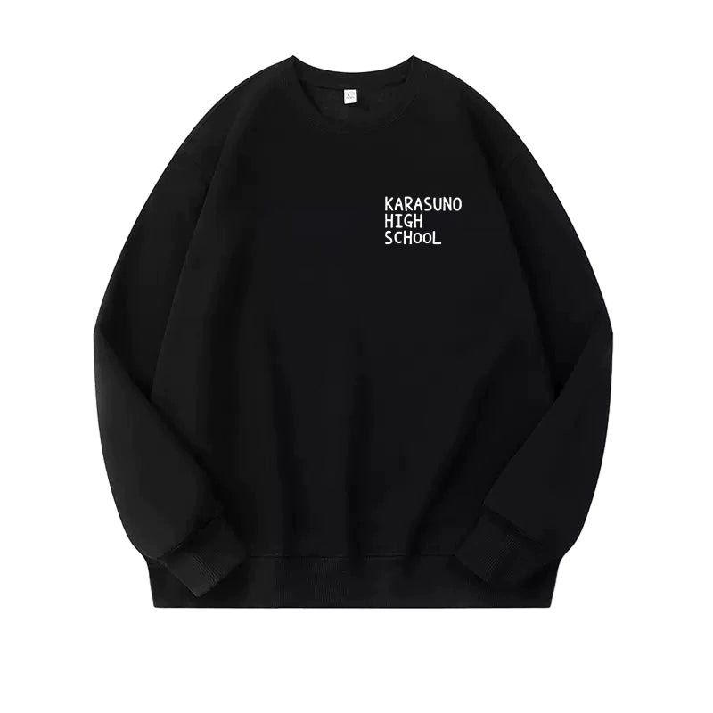 Unisex Hinata Pattern Printed Sweatshirt