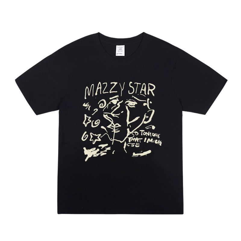 Mazzy Star Loose Short Sleeve T-Shirt