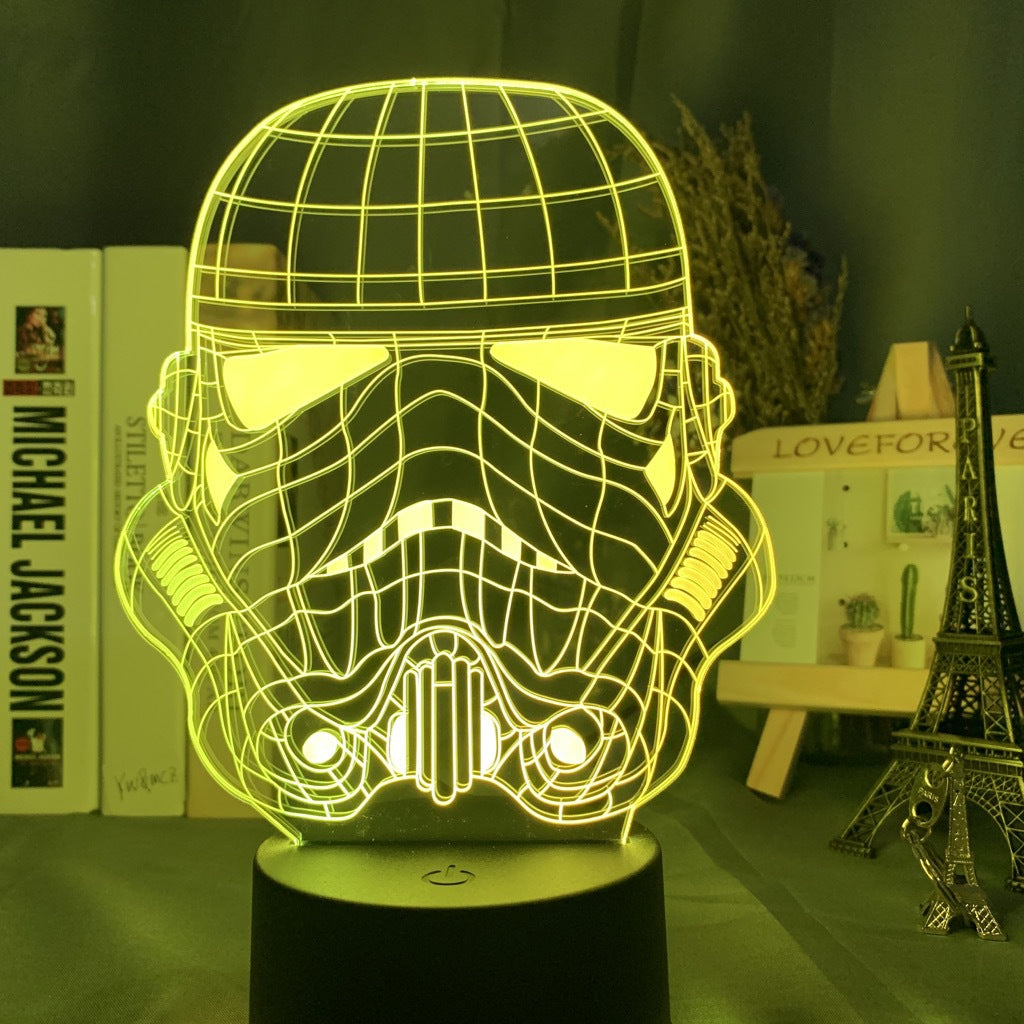 Colorful Comic 3D Night Light