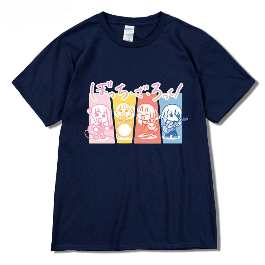 Lovely Girls Gotoh Hitori Short Sleeve Cos T-shirt