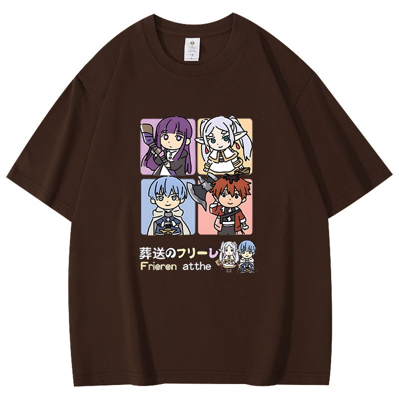 Women's Anime Cotton Short-sleeved T-shirt