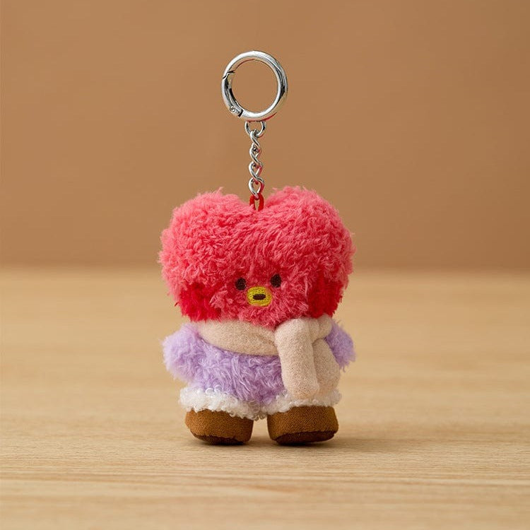KPOP Mini Scarf Plush Doll Pendant