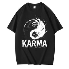 Kpop Karma Graphic Print Short Sleeve T-Shirt