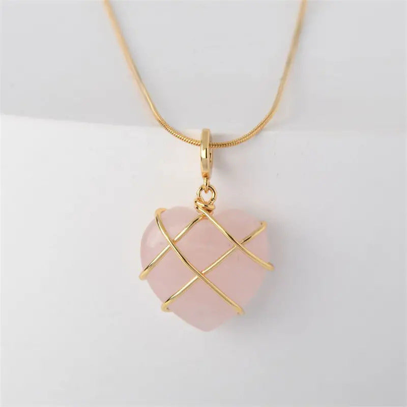 Friendship Moonstone Castle Necklace
