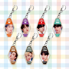 V J-Hope Keychain Pendant