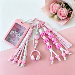 Rescene Card Holder Pendant Bag Charm