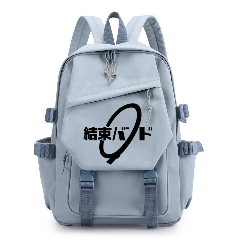 Japanese Style Graphic Print Large Capacity Backpack