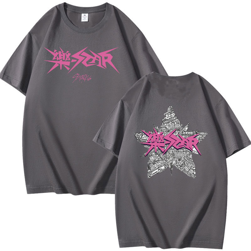 Dominate Print Summer Short Sleeve T-shirt
