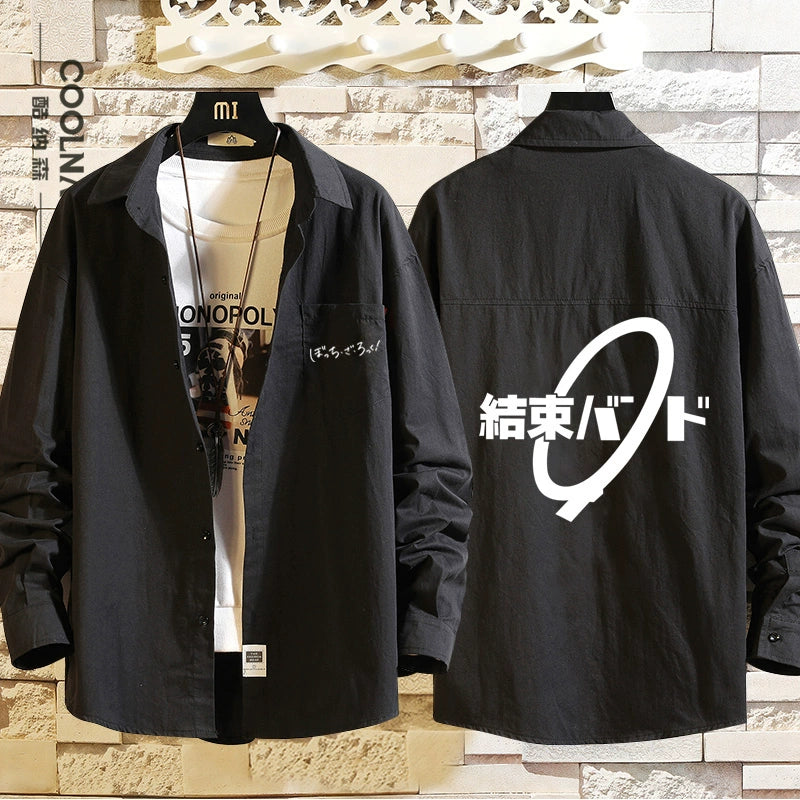 Unisex Anime Yamada Long Sleeve Shirt Thin Jacket