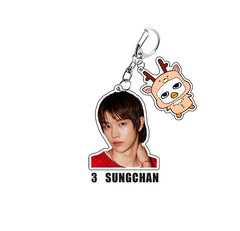 KPOP Boy Group Sohee Keychain Pendant