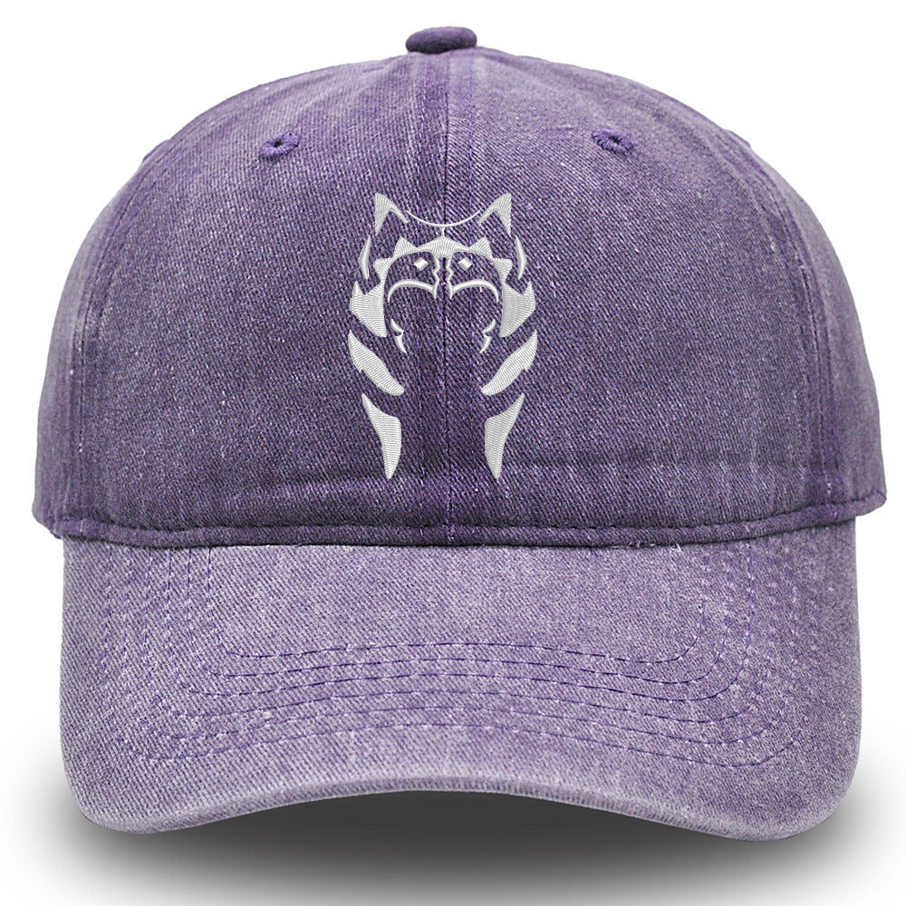 Retro Washed Ahsoka Tano Embroidered Baseball Cap