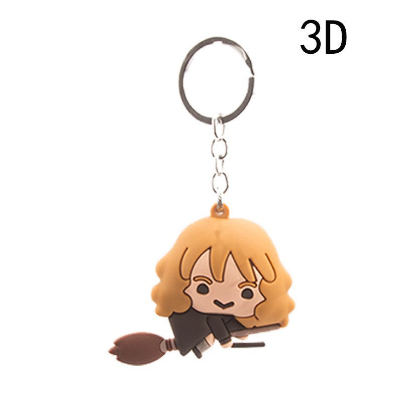 Harry 3D Keychain Pendant