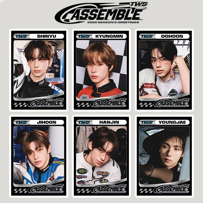 TWS 2026 Calendar Self-adhesive Poster Stickers