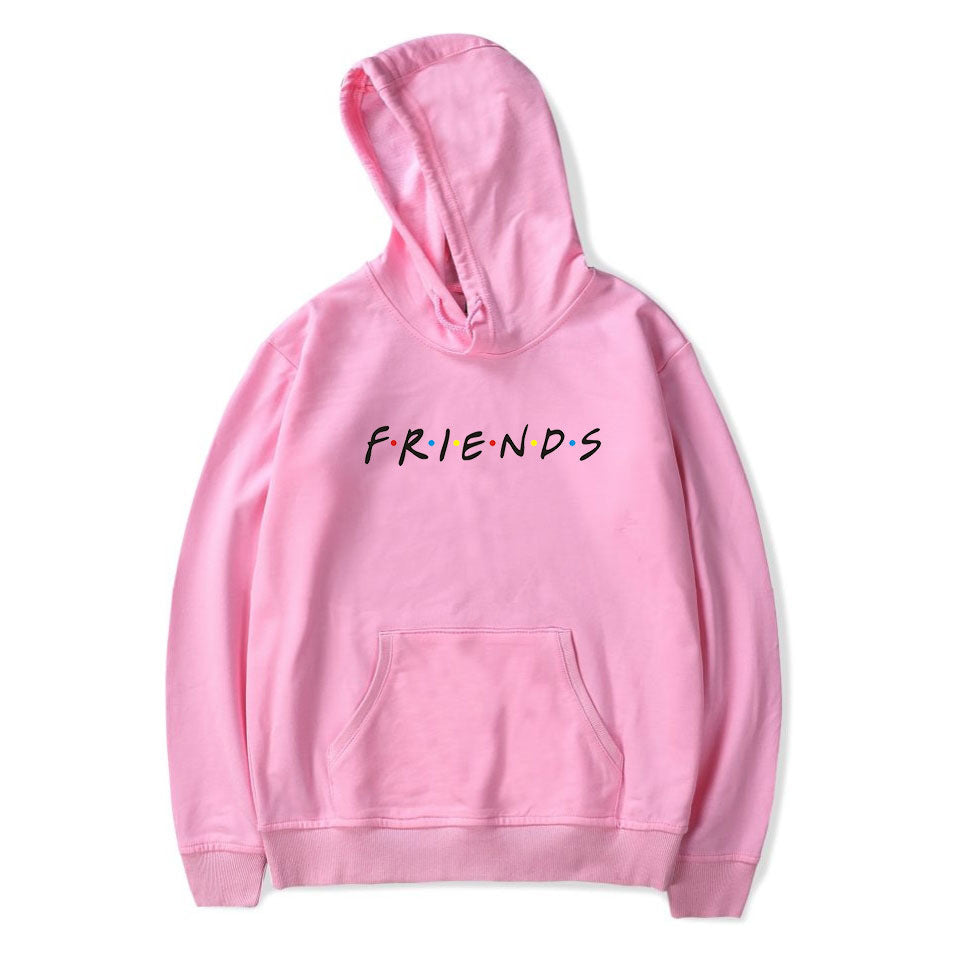 Unisex Trendy Friends Casual Loose Hoodie