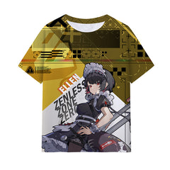 Game Digital Print Short-sleeved T-shirt