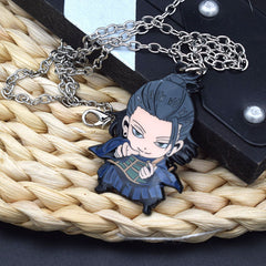 Cute Anime Figure Keychain Necklace