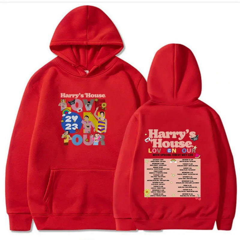 Unisex Harry's House Love on Tour Casual Hoodie