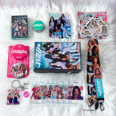 KATSEYE WILD Photocard Sticker Lanyard Gift Box