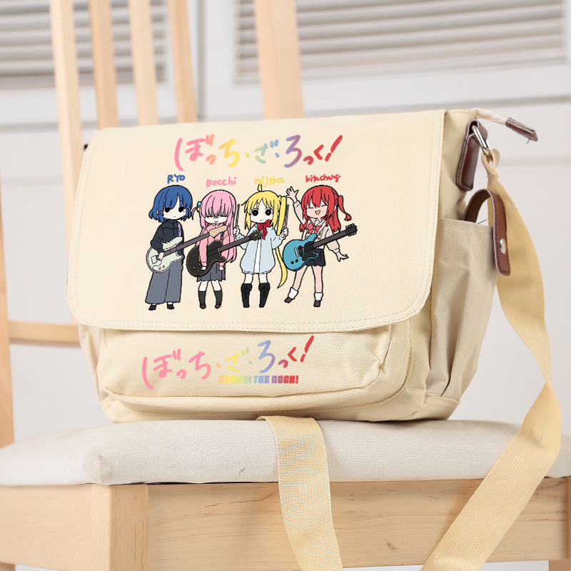 Bocchi Anime Shoulder Messenger Bag