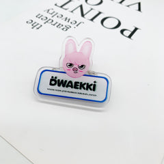 Kpop Cartoon Badge Pendants