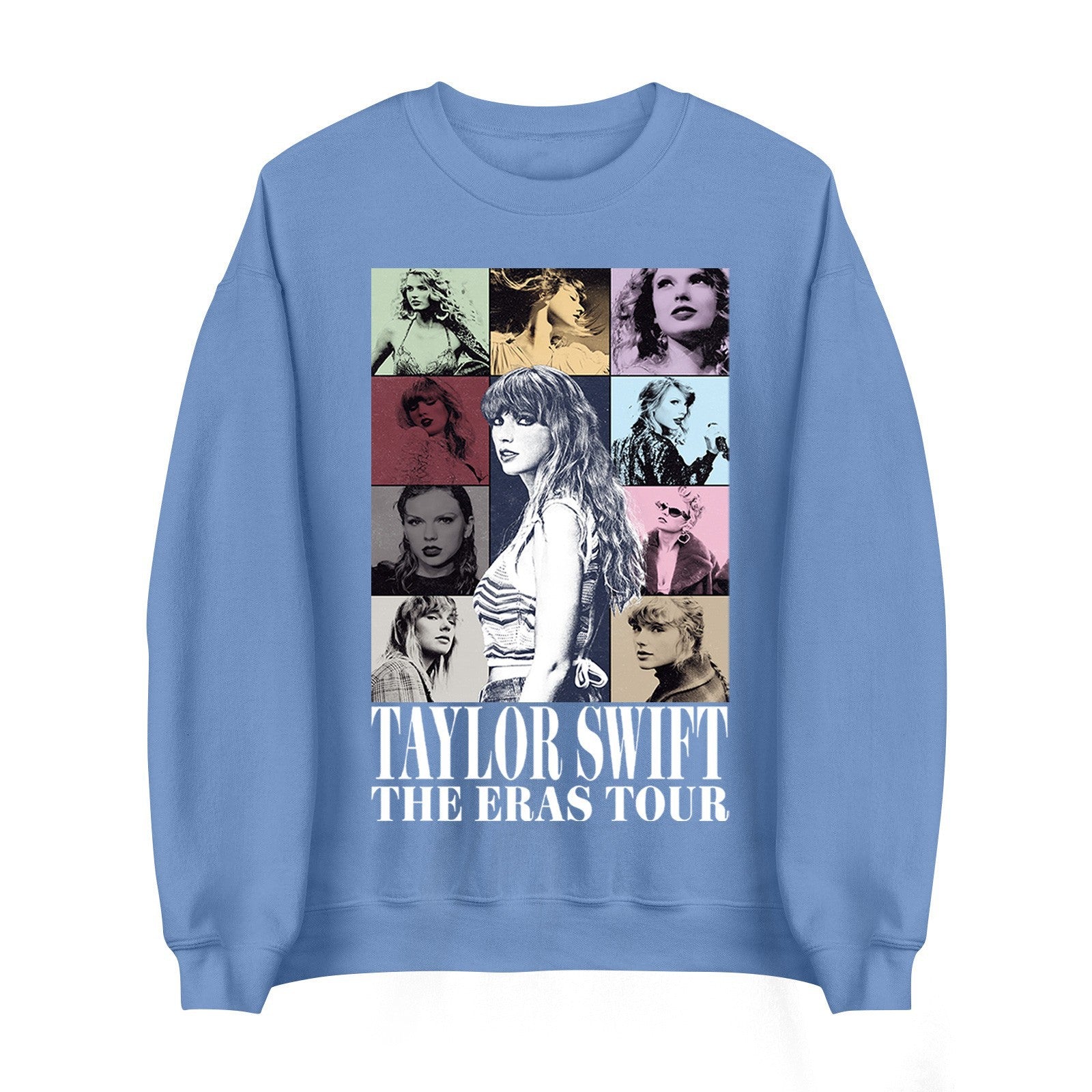 Casual Women's Taylor Print Crew Neck Sweatshirt