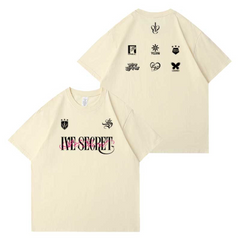 IveSecret Letter Short-sleeved T-shirt