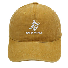 BM CHOOM Embroidery Washed Baseball Cap