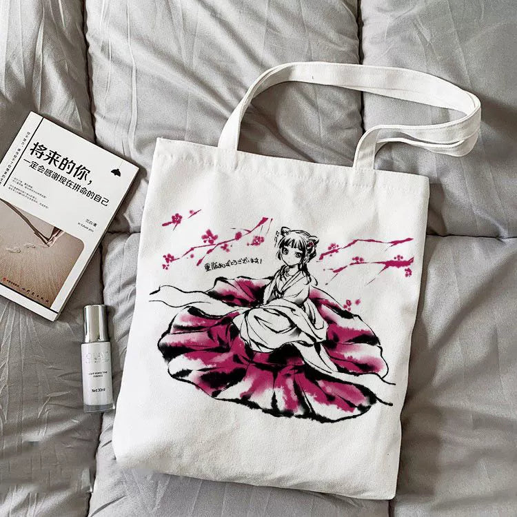 Anime Canvas Shoulder Bag