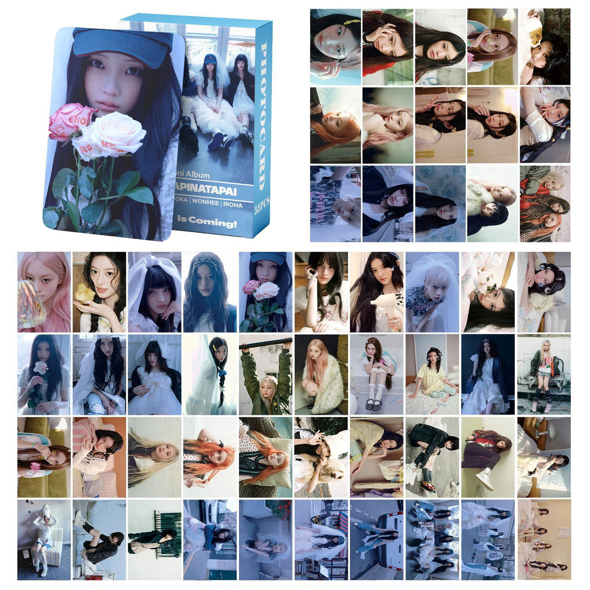 55PCS MAMIHLAPINATAPAI Photocard Collection