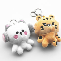 KPOP Plush Doll Keychain Toy