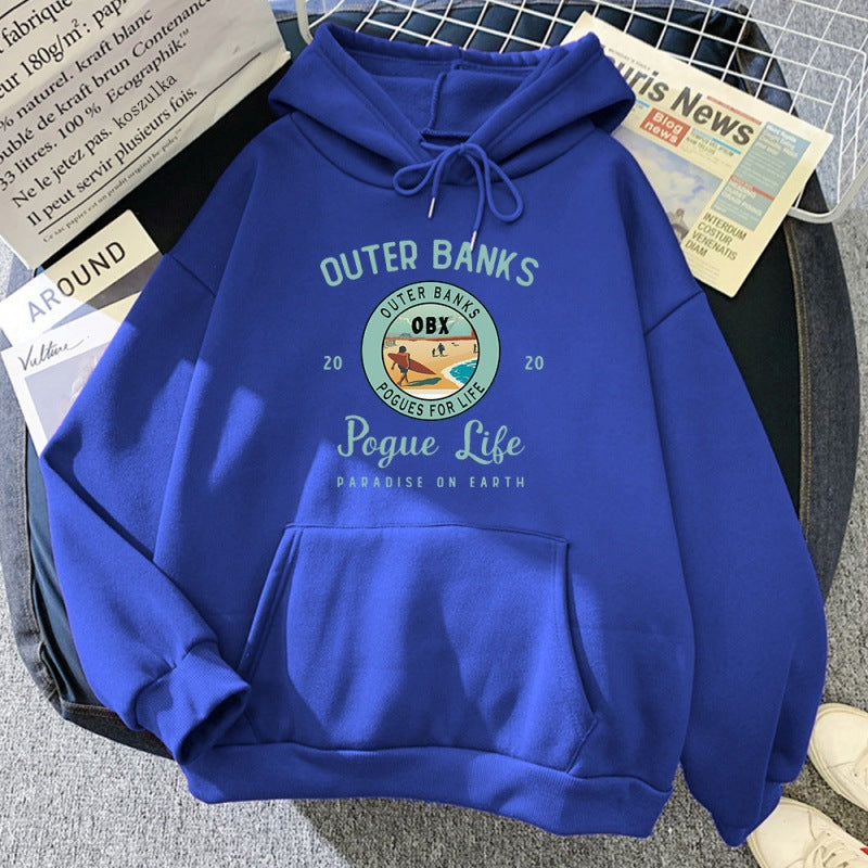 Retro TV Series Printed Hoodie