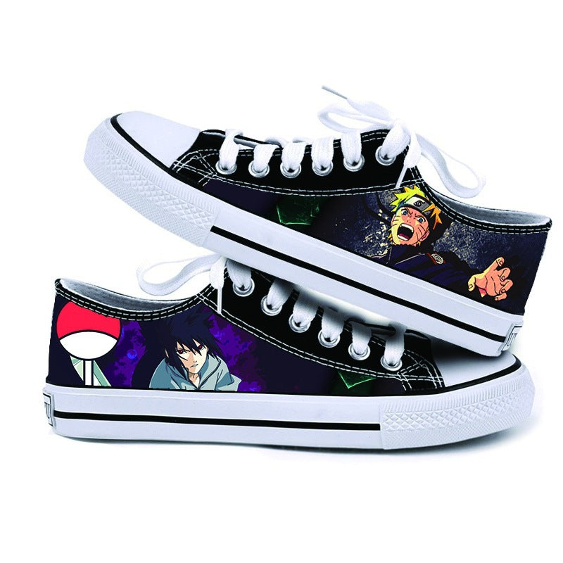 Casual Anime Low-top Canvas Shoes