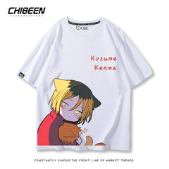 Kenma Graphic Print Short Sleeve T-Shirt