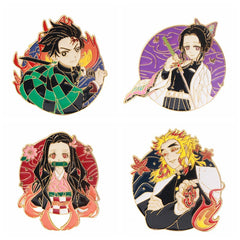 Lovely Anime Brooch Metal Badge