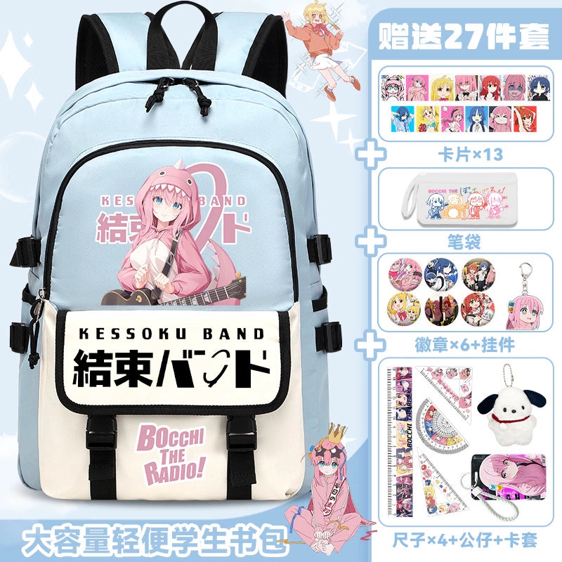 Large Capacity Waterproof Anime Backpack