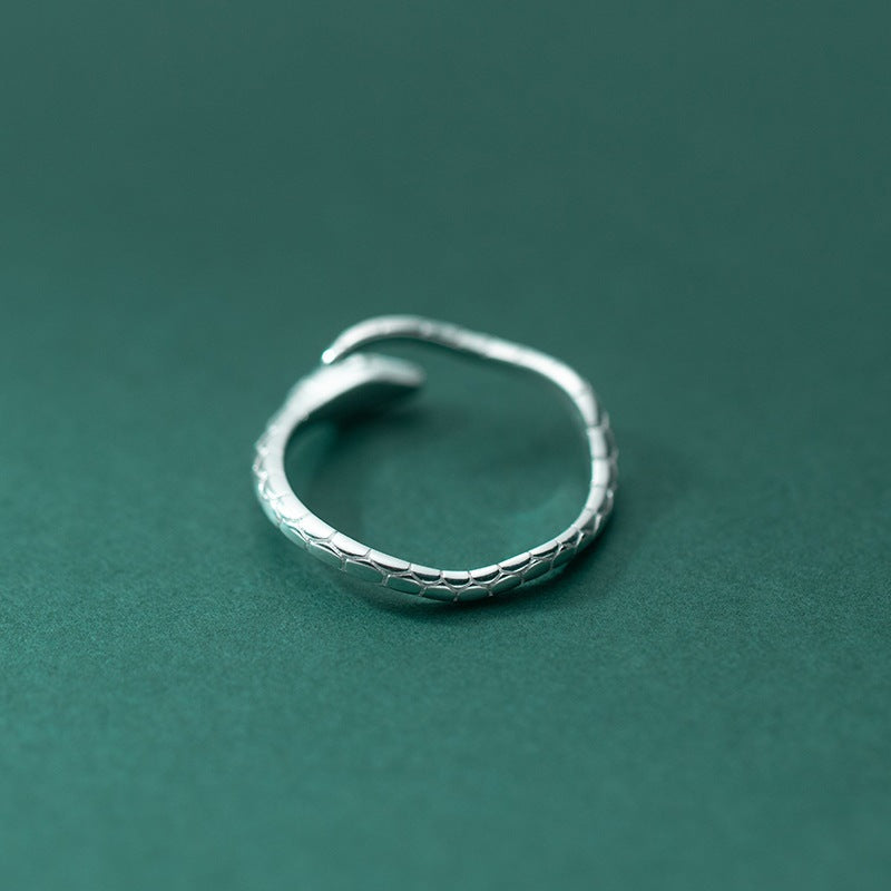 Snake-shaped Adjustable Ring