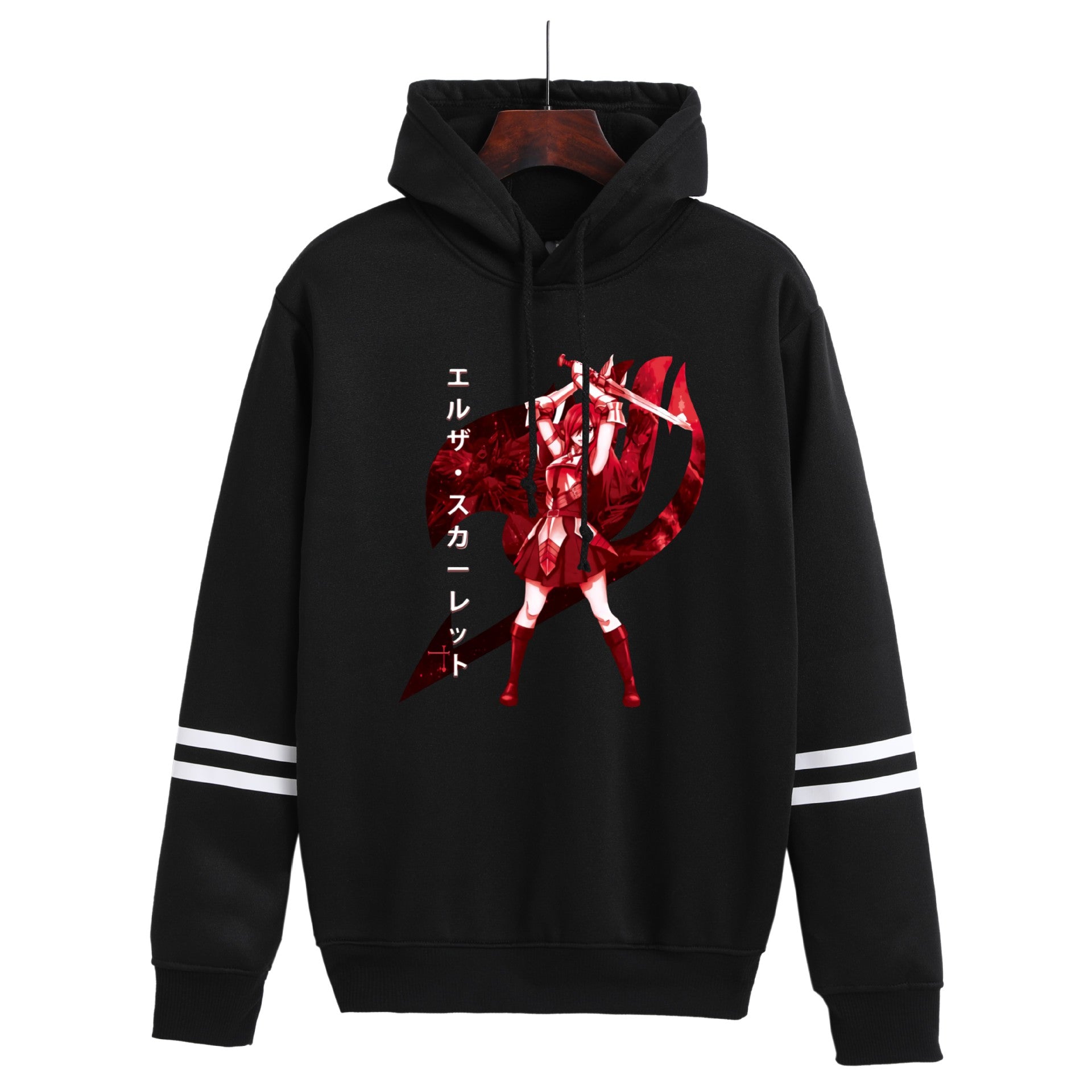 Men's and Women's Anime Drawstring Hoodie