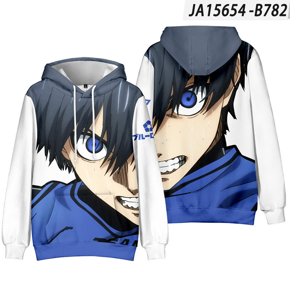 Unisex Anime 3d Casual Pullover Hoodie