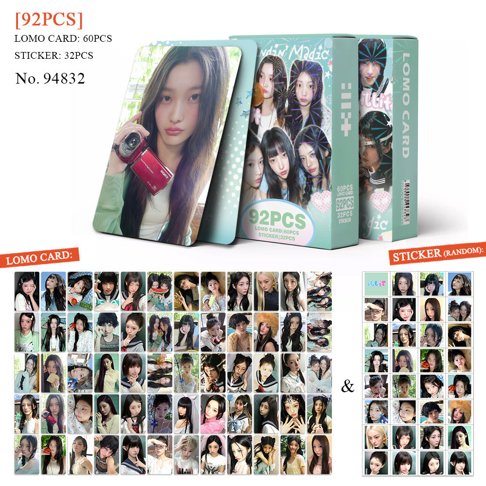 ILLIT Swingin' Magic Photo Card Sticker